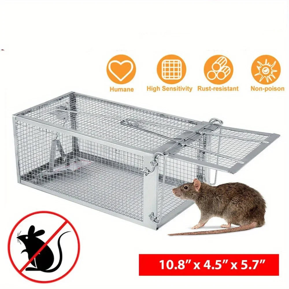 Multi-purpose Small Animal Trap Tool, Field, Farm, and Home Traps Target All Rodent Pest Control