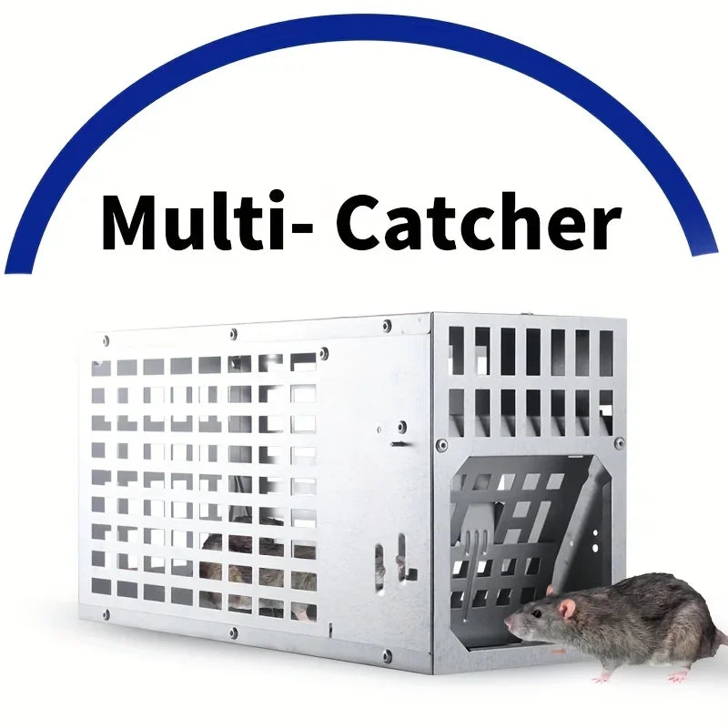 Multi-purpose Small Animal Trap Tool, Field, Farm, and Home Traps Target All Rodent Pest Control