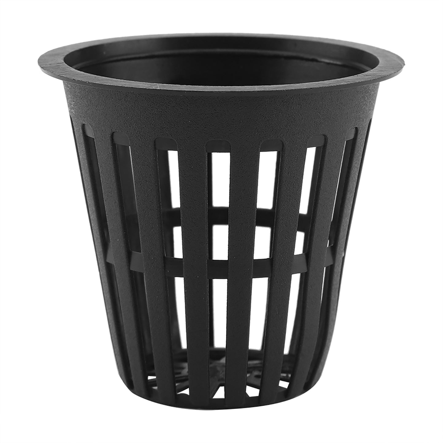 10pcs/Set Durable Safe Plastic Hydroponic Basket Cup for Garden Balcony Planting(Black)