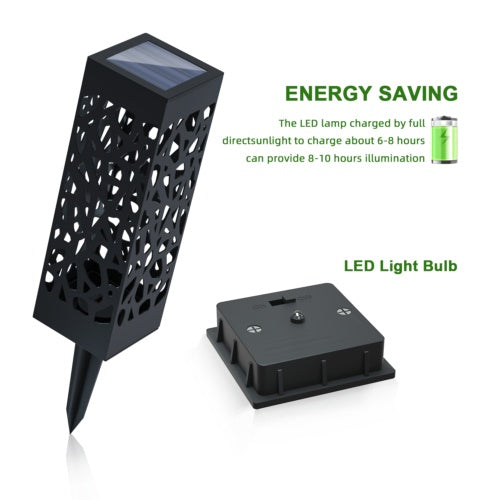 LED Solar Garden Ground Lights Sensor