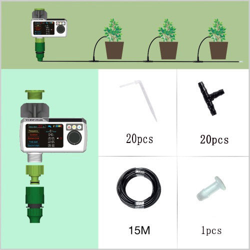 Garden irrigation controller