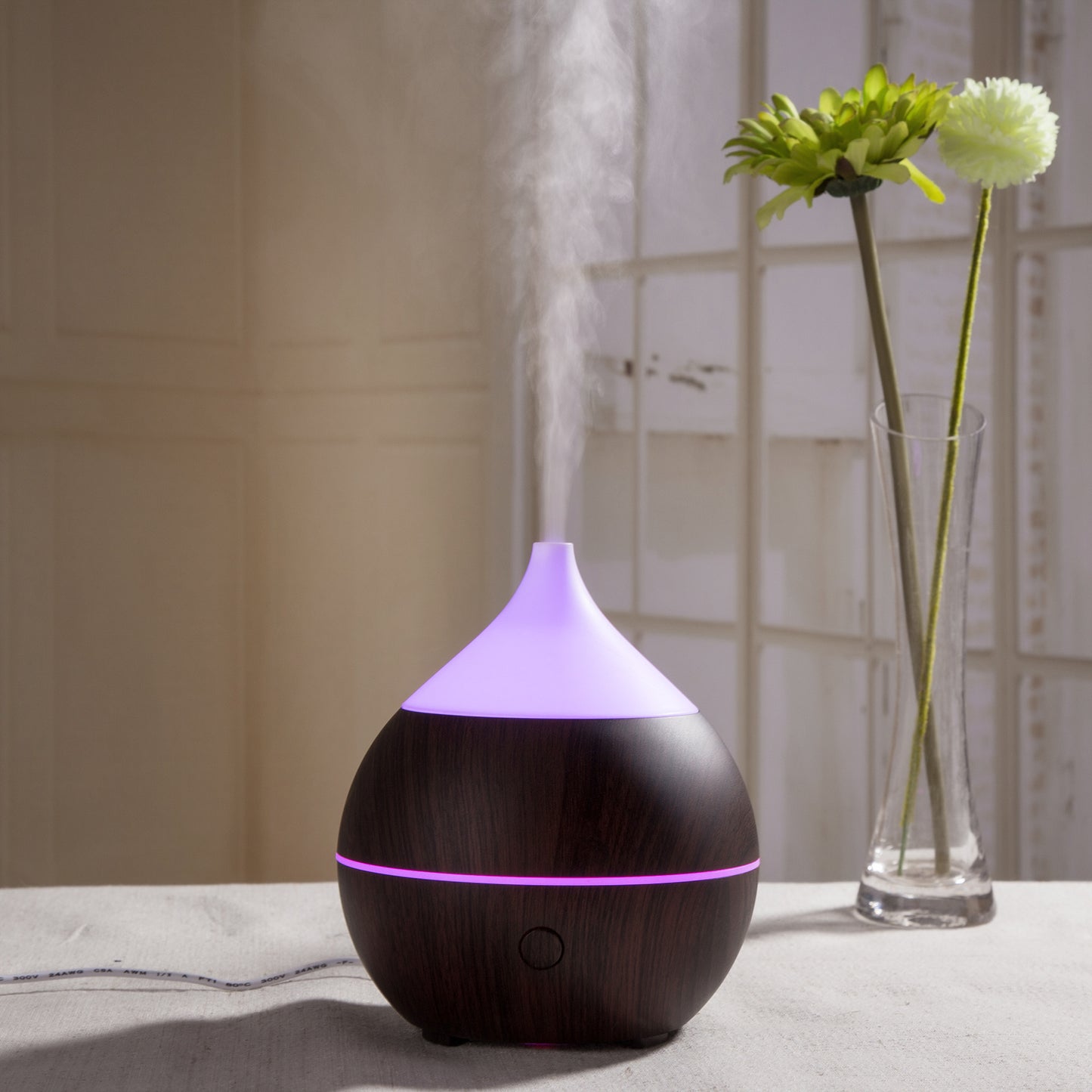 Ultrasonic Sound Box Seven Color Lamp Aromatherapy Humidifier