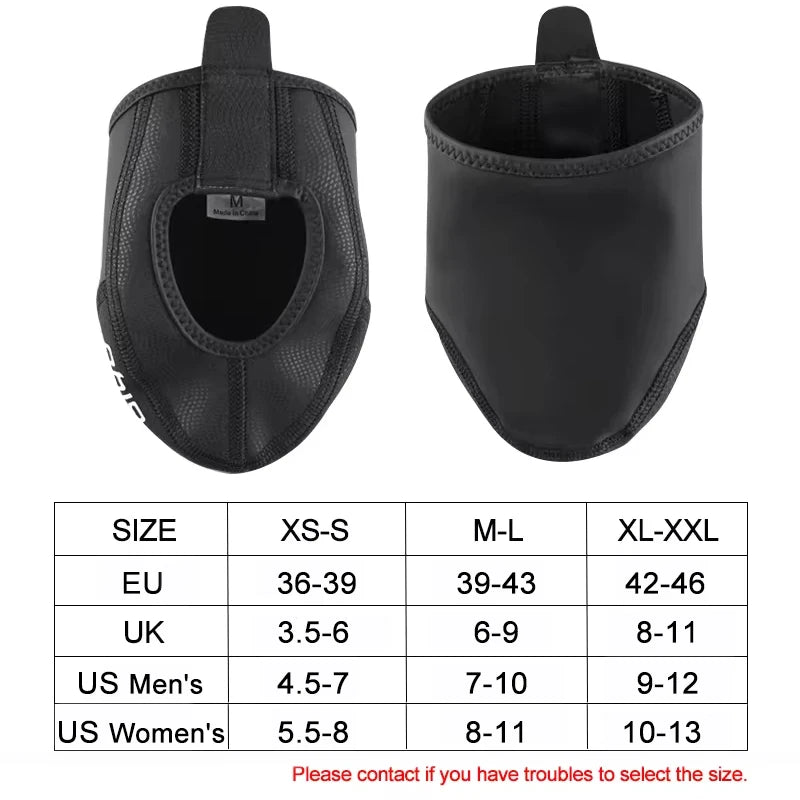 GIYO Winter Warmer Bicycle Toe Covers Bike Shoes Covers Running Rainproof Windproof Cycling Overshoes Man Woman MTB Road Booties