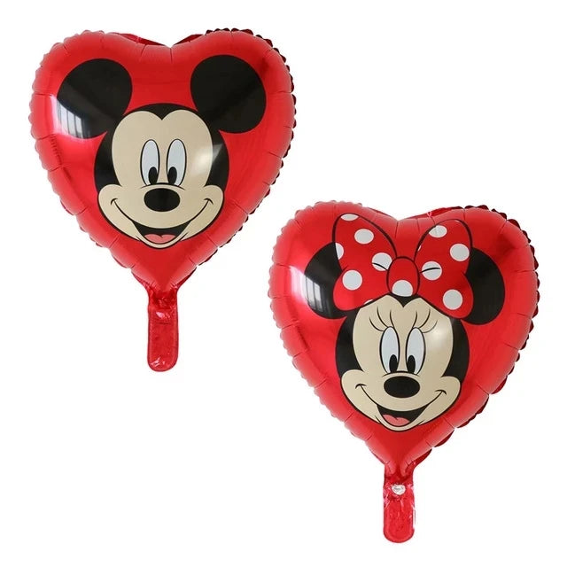 Giant Mickey Minnie Mouse Balloons Disney Cartoon Foil Balloon Baby Shower Birthday Party Decorations Kids Classic Toys Air Gift