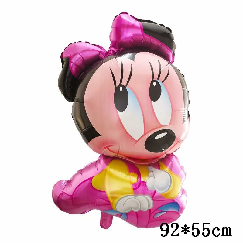 Giant Mickey Minnie Mouse Balloons Disney Cartoon Foil Balloon Baby Shower Birthday Party Decorations Kids Classic Toys Air Gift