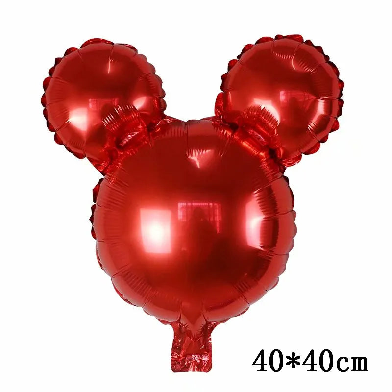 Giant Mickey Minnie Mouse Balloons Disney Cartoon Foil Balloon Baby Shower Birthday Party Decorations Kids Classic Toys Air Gift