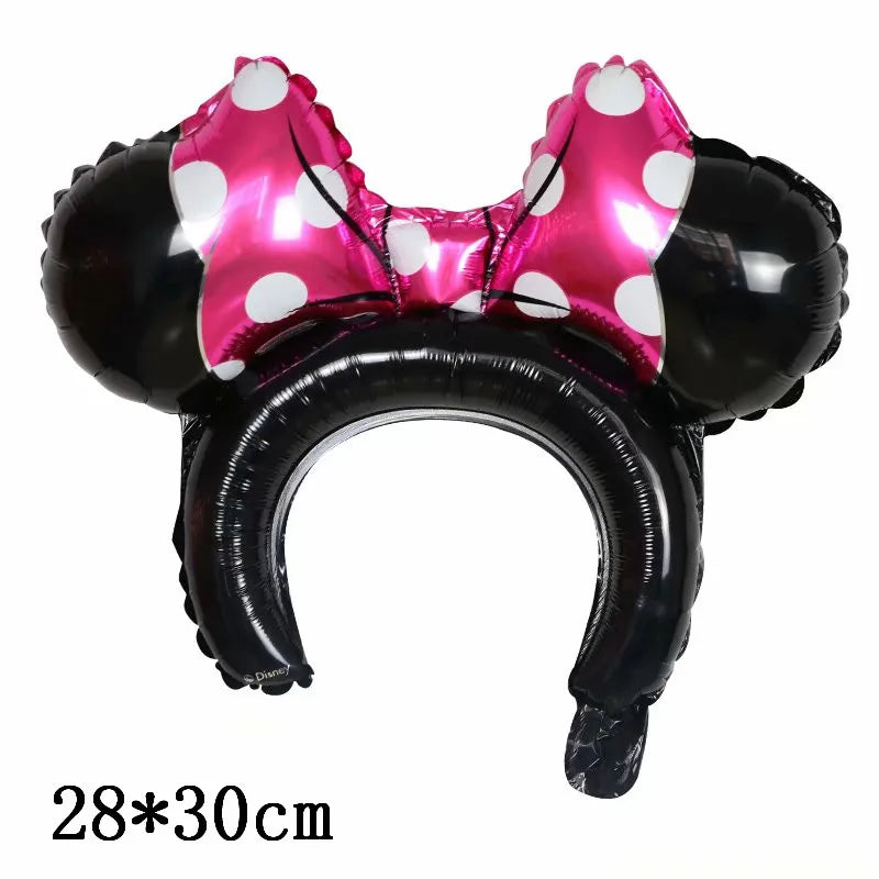 Giant Mickey Minnie Mouse Balloons Disney Cartoon Foil Balloon Baby Shower Birthday Party Decorations Kids Classic Toys Air Gift