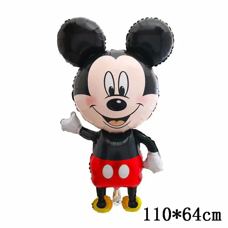 Giant Mickey Minnie Mouse Balloons Disney Cartoon Foil Balloon Baby Shower Birthday Party Decorations Kids Classic Toys Air Gift