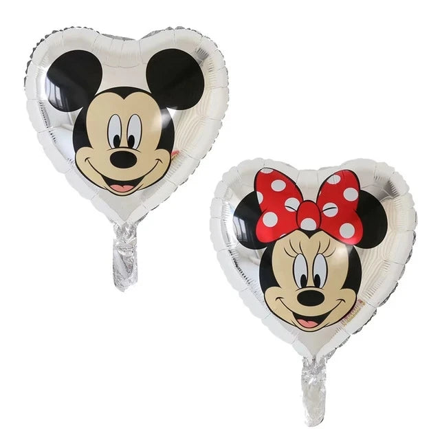 Giant Mickey Minnie Mouse Balloons Disney Cartoon Foil Balloon Baby Shower Birthday Party Decorations Kids Classic Toys Air Gift