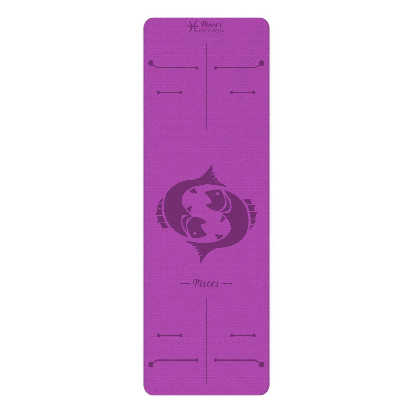 Pisces TPE yoga mat non-slip, environmentally friendly fitness mat, professional exercise mat, home Pilates