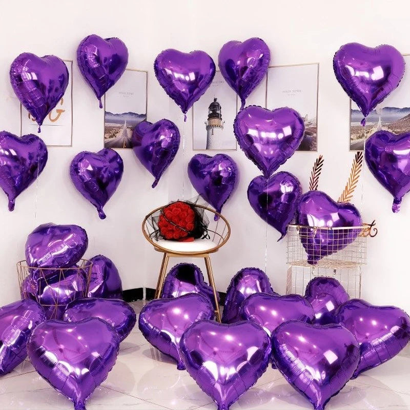 10/50/100Pcs Wedding Decoration Love Balloons Valentine's Day Romantic Proposal Christmas DIY Birthday Party Ornament Balloons