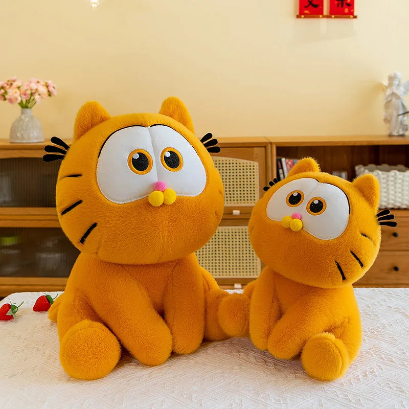 25Cm Cartoon Anime Garfield Plsuh Toy Down Cottn Filling Baby Appease and Accompany Doll Kawaii Room Decoration Children's Gifts