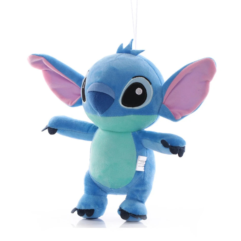 Disney Cartoon Blue Pink Stitch Plush Dolls Anime Toys Lilo and Stitch 20CM Stich Plush Stuffed Toys Christmas Gifts for Kids