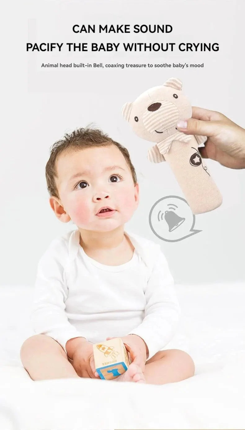 1PCS Baby Hand Shaker Newborn Comfort Toy Baby 0-1 Year Old Toy Hand Shaker