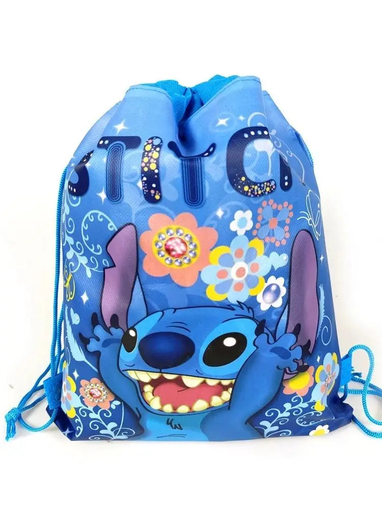 Disney Lilo&Stitch Anime Backpack Drawstring Bag Stitch Party Decorations Gift Bag Kid Birthday Party Baby Shower Supplies Gifts