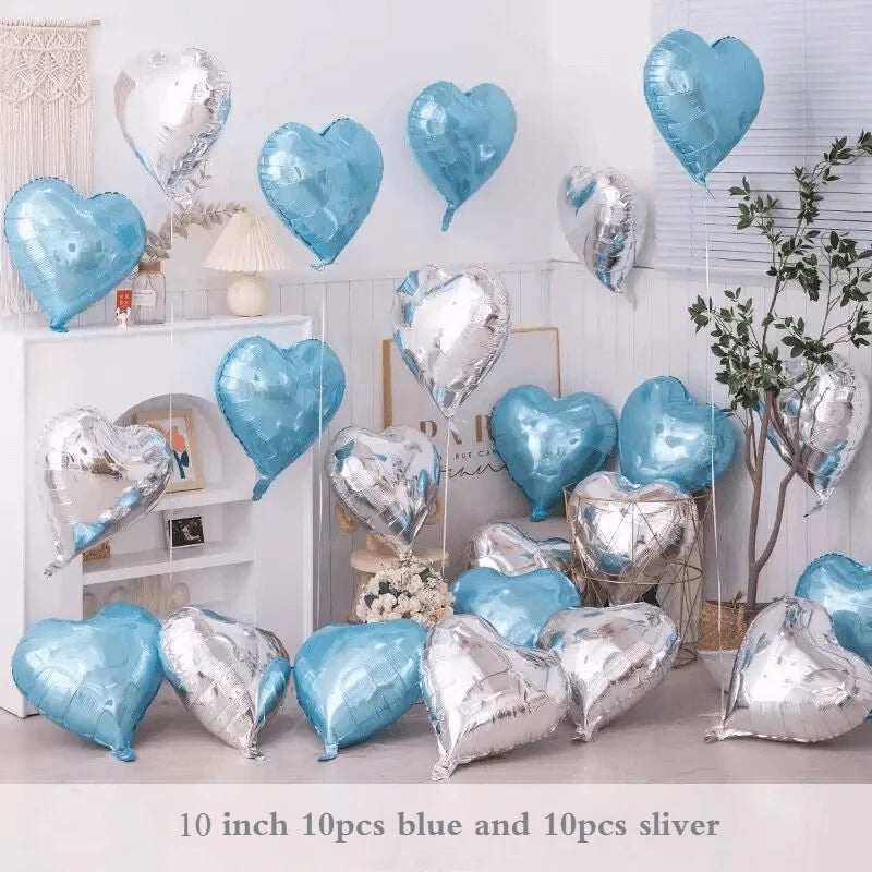 10/50/100Pcs Wedding Decoration Love Balloons Valentine's Day Romantic Proposal Christmas DIY Birthday Party Ornament Balloons