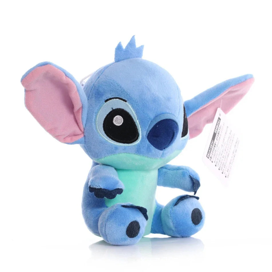 Disney Cartoon Blue Pink Stitch Plush Dolls Anime Toys Lilo and Stitch 20CM Stich Plush Stuffed Toys Christmas Gifts for Kids