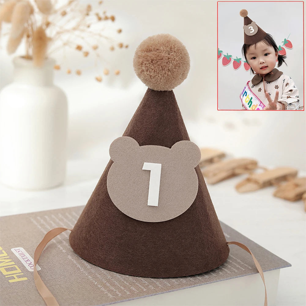 Coffee Brown Teddy Bear Balloon Number Heart Balloon set kids girls Birthday Party Decor balloon wedding Baby Shower party decor