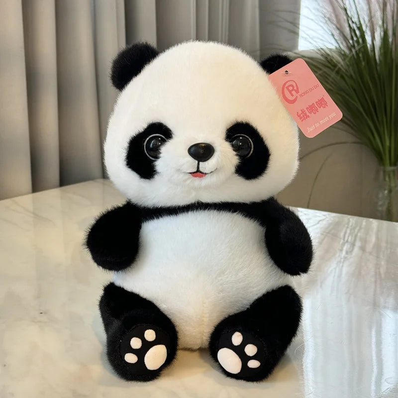 Hot Plush Stuffed Toy Panda Baby Cute Plush Doll Kawaii Panda Boys and Girls Birthday Children's Day Gift Room Decoration