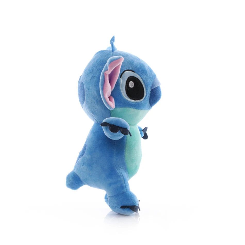 Disney Cartoon Blue Pink Stitch Plush Dolls Anime Toys Lilo and Stitch 20CM Stich Plush Stuffed Toys Christmas Gifts for Kids