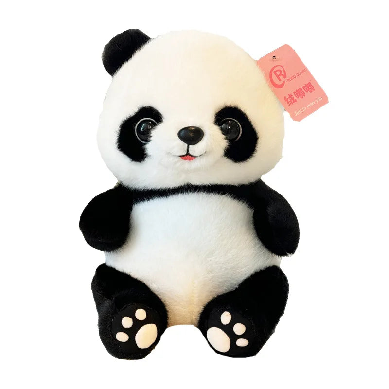 Hot Plush Stuffed Toy Panda Baby Cute Plush Doll Kawaii Panda Boys and Girls Birthday Children's Day Gift Room Decoration