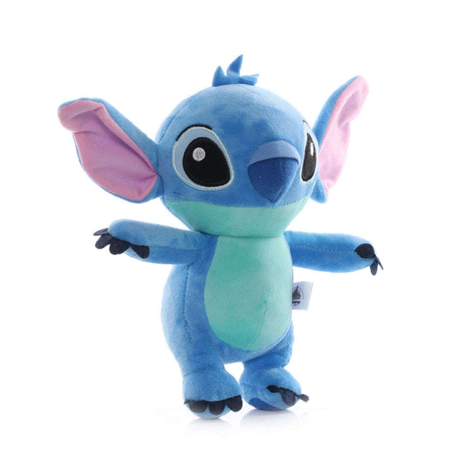 Disney Cartoon Blue Pink Stitch Plush Dolls Anime Toys Lilo and Stitch 20CM Stich Plush Stuffed Toys Christmas Gifts for Kids