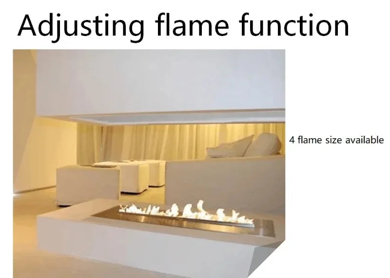 3D Atomizing Fireplace For Living Room Multi-color Fake Flame Electronic Fireplace Home Remote Control Water Steam Fireplace