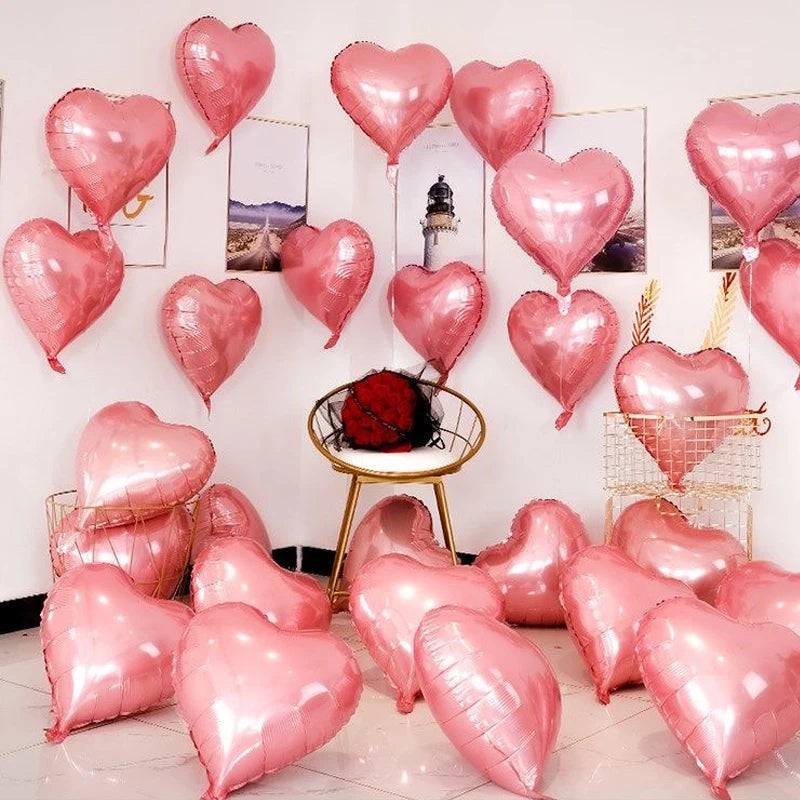 10/50/100Pcs Wedding Decoration Love Balloons Valentine's Day Romantic Proposal Christmas DIY Birthday Party Ornament Balloons