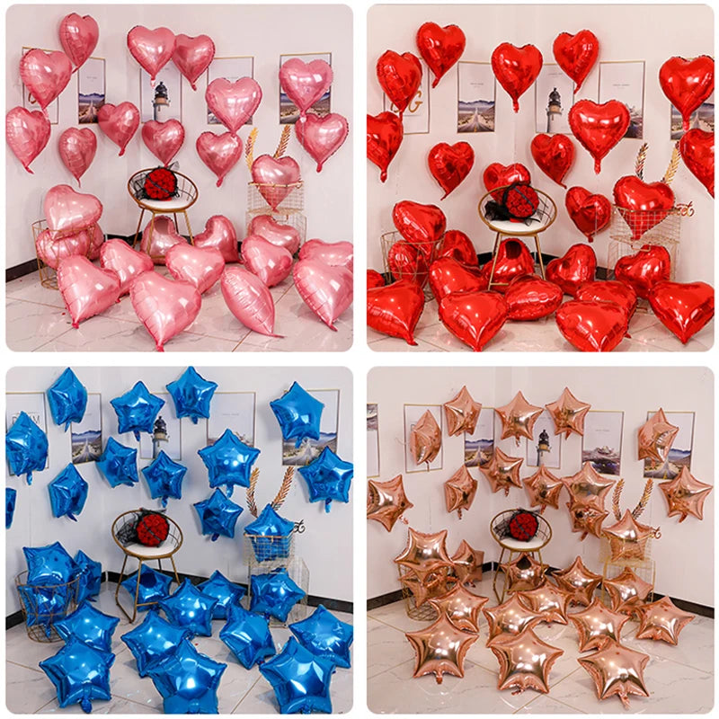 10/50/100Pcs Wedding Decoration Love Balloons Valentine's Day Romantic Proposal Christmas DIY Birthday Party Ornament Balloons