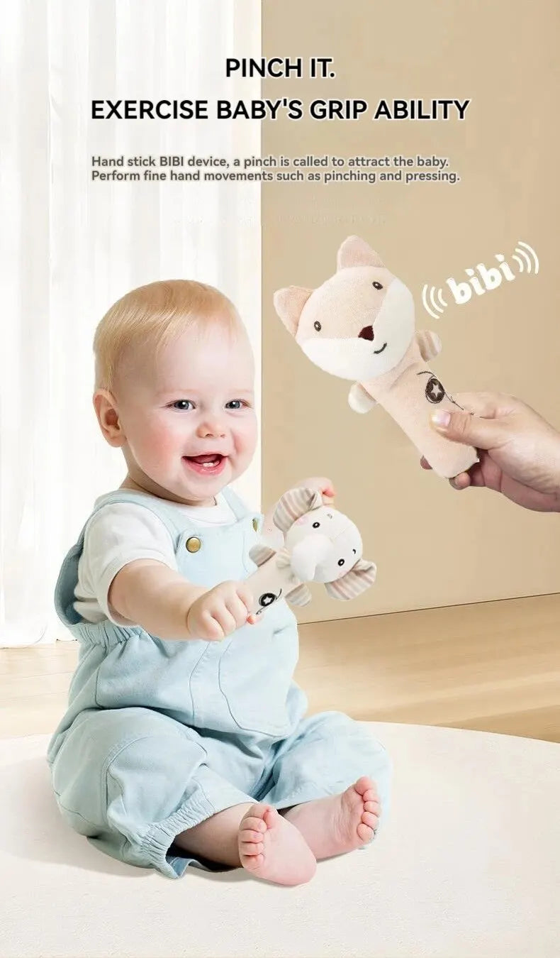 1PCS Baby Hand Shaker Newborn Comfort Toy Baby 0-1 Year Old Toy Hand Shaker