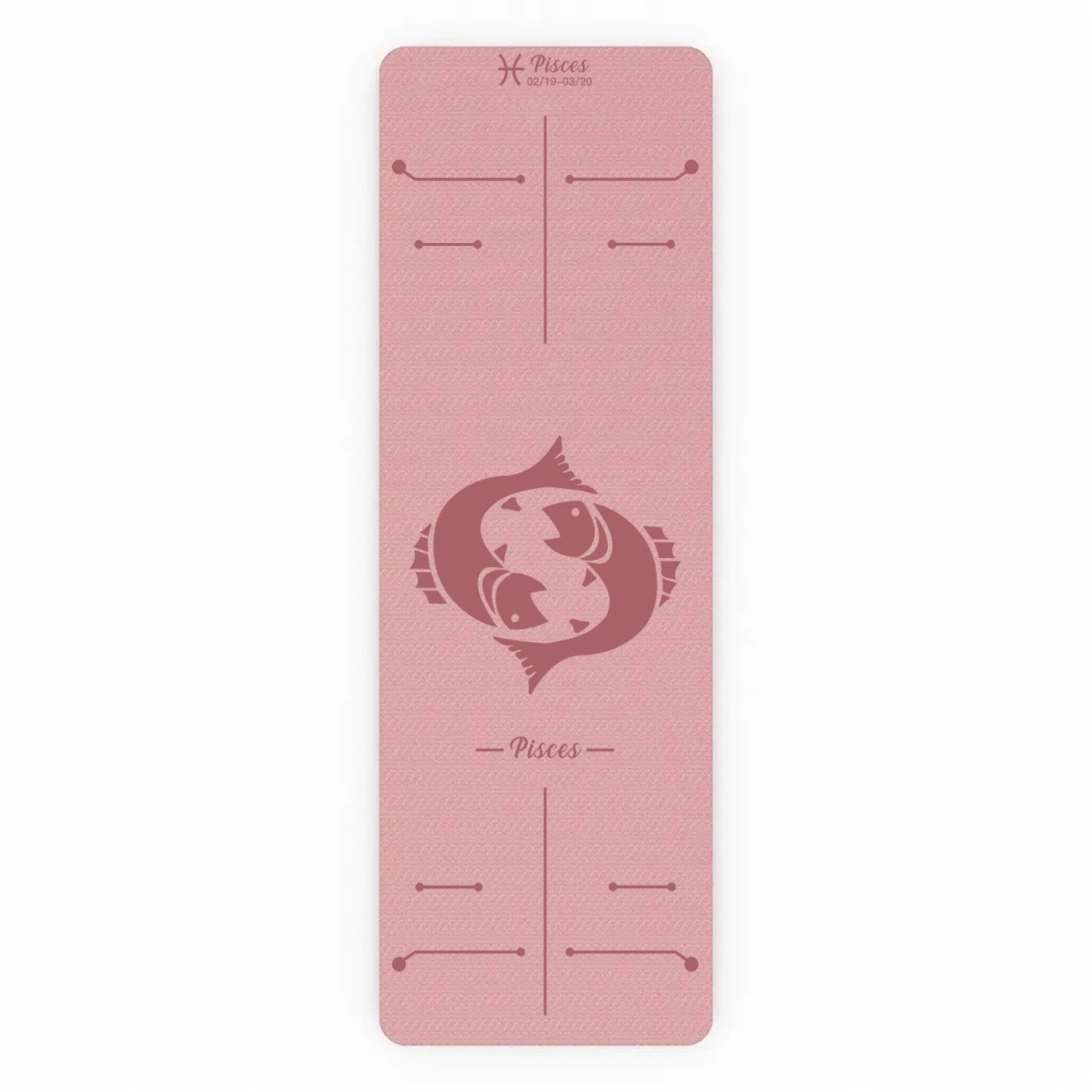 Pisces TPE yoga mat non-slip, environmentally friendly fitness mat, professional exercise mat, home Pilates