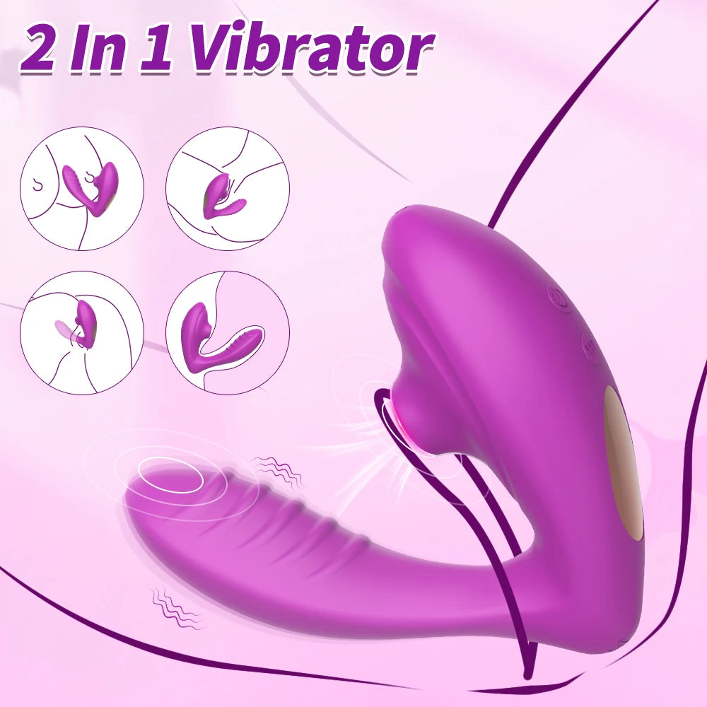 20 Modes Vagina Sucking Vibrator Clitoral Sucker Vibrating G Spot Oral Sex Clitoris Stimulator Erotic Sex Toys for Women Adults