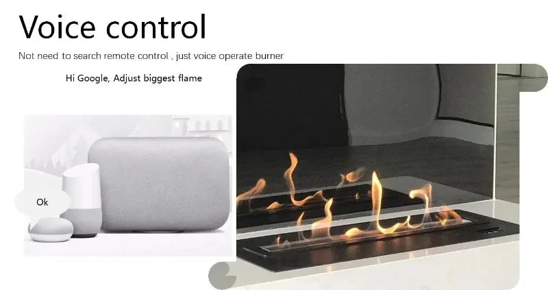 3D Atomizing Fireplace For Living Room Multi-color Fake Flame Electronic Fireplace Home Remote Control Water Steam Fireplace