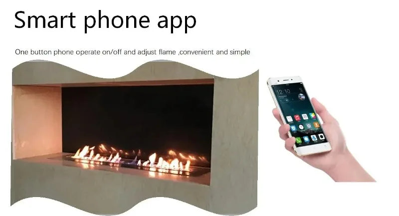 3D Atomizing Fireplace For Living Room Multi-color Fake Flame Electronic Fireplace Home Remote Control Water Steam Fireplace