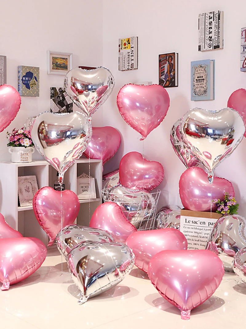 10/50/100Pcs Wedding Decoration Love Balloons Valentine's Day Romantic Proposal Christmas DIY Birthday Party Ornament Balloons