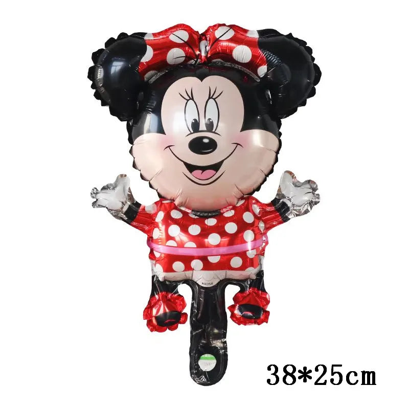 Giant Mickey Minnie Mouse Balloons Disney Cartoon Foil Balloon Baby Shower Birthday Party Decorations Kids Classic Toys Air Gift