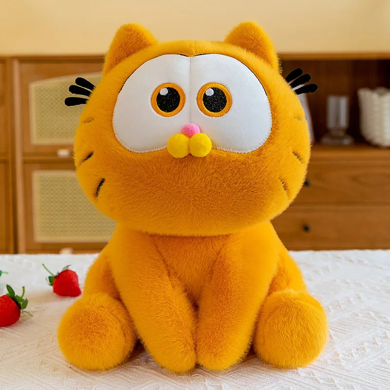 25Cm Cartoon Anime Garfield Plsuh Toy Down Cottn Filling Baby Appease and Accompany Doll Kawaii Room Decoration Children's Gifts