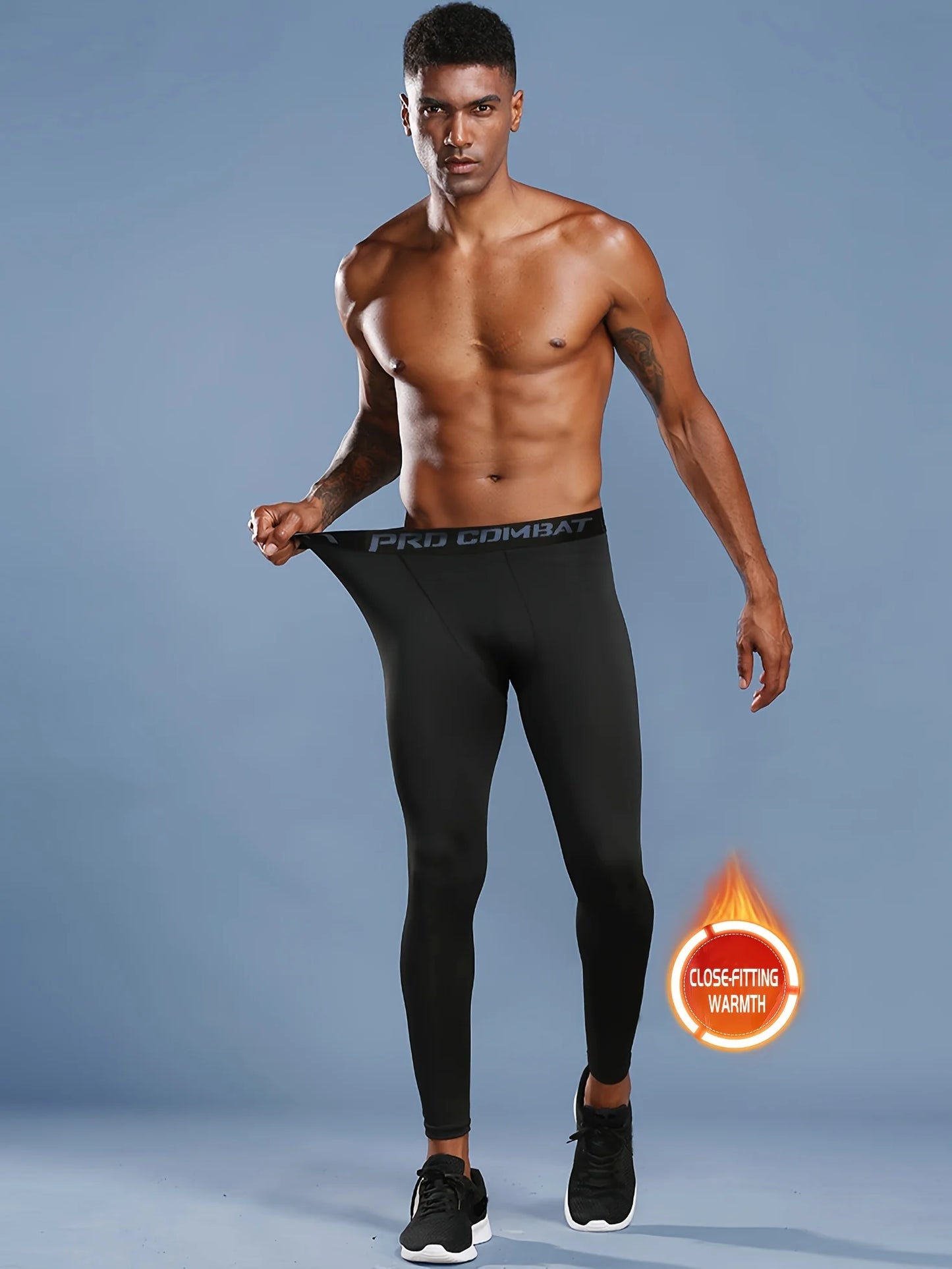 High-Performance Compression Leggings for Men Fitness Workouts Tights for Enhanced Fitness Performance and Running Comfort