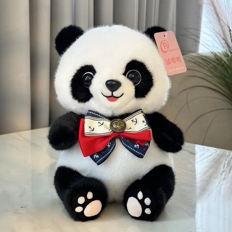 Hot Plush Stuffed Toy Panda Baby Cute Plush Doll Kawaii Panda Boys and Girls Birthday Children's Day Gift Room Decoration