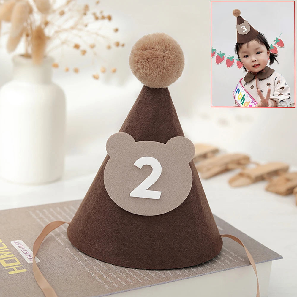 Coffee Brown Teddy Bear Balloon Number Heart Balloon set kids girls Birthday Party Decor balloon wedding Baby Shower party decor