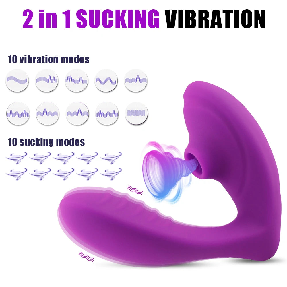 20 Modes Vagina Sucking Vibrator Clitoral Sucker Vibrating G Spot Oral Sex Clitoris Stimulator Erotic Sex Toys for Women Adults