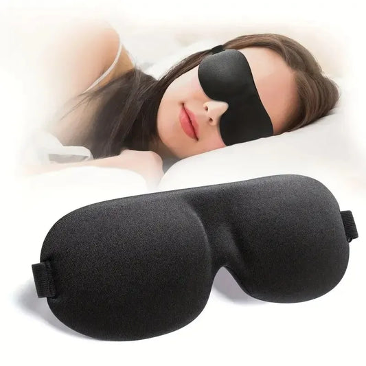 3D Stereoscopic Sleep Eye Mask, Sleep Magic Memory Sponge Black Shading Breathable Eye Protection