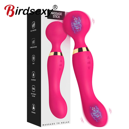 Powerful Wand Vibrators for Women Dildos AV Vibrator Magic Wand G Spot Massager Sex Toys Clitoris Stimulator Big AV for Adult 18