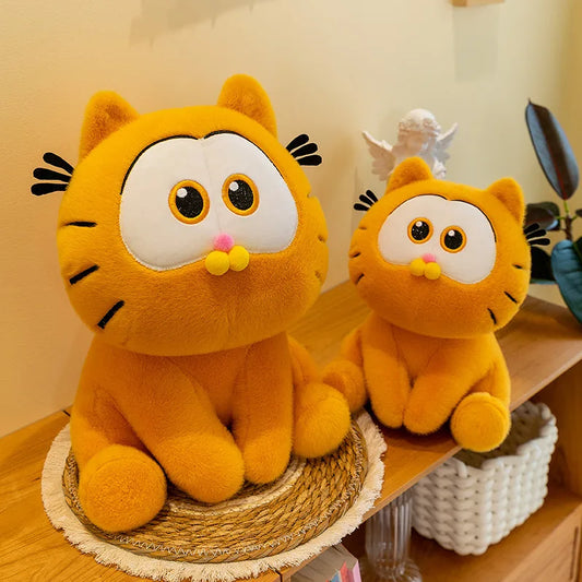 25Cm Cartoon Anime Garfield Plsuh Toy Down Cottn Filling Baby Appease and Accompany Doll Kawaii Room Decoration Children's Gifts