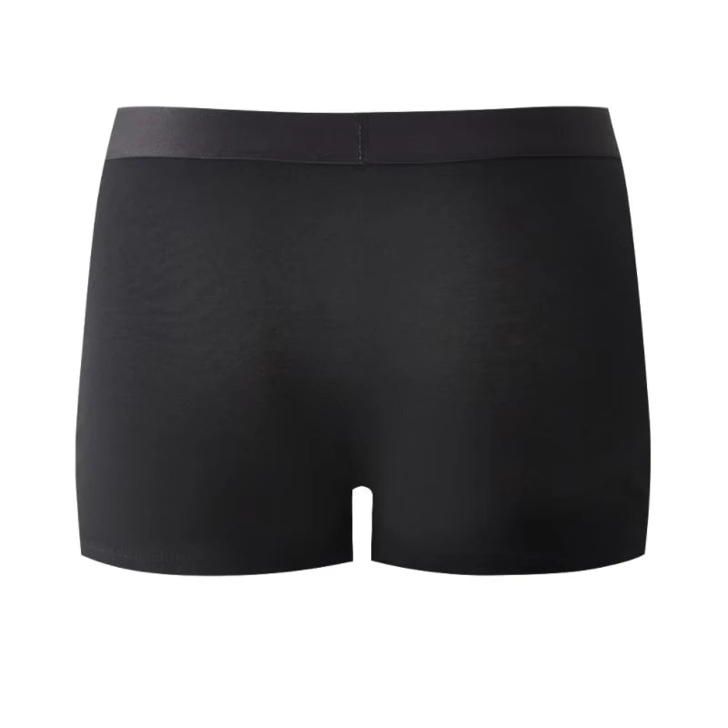 1/3 PCS Men's Boxers Cotton Comfort Briefs Underwear Black Breathable Fashion Fitness Sports