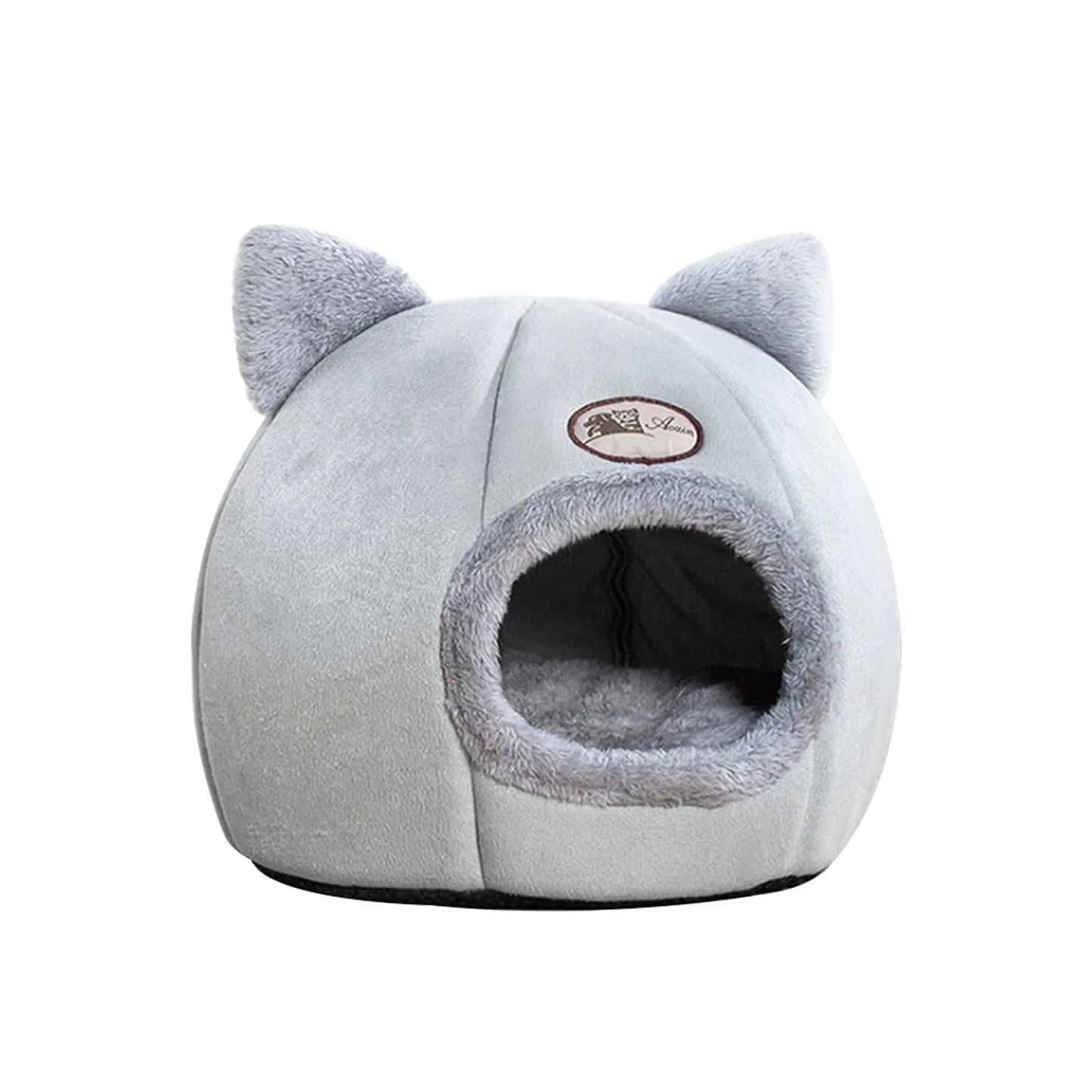 Deep Sleep Cat Bed Comfort In Winter Cat Bed Little Mat Basket for Cat House Products Pets Tent Cozy Cave Beds Indoor Dog House