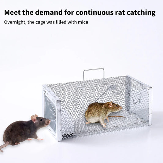 Multi-Catch Rodent Mouse Trap Rat Trap Cage Pest Control All Mice And Rat Can Fit In Mice Rodent Catcher Rat Trap Cage